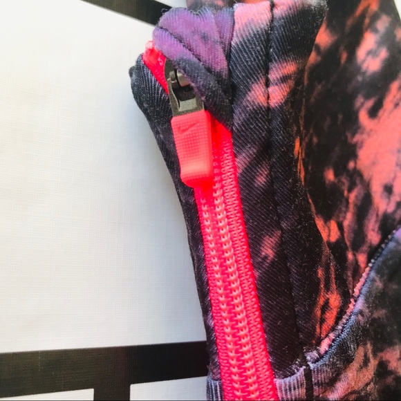 Nike Dri Fit Ombré Purple Pink Track Jacket - Picture 6 of 15